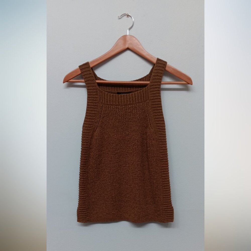 J. Crew Women's Sleeveless Sweater-Tank Brown XS